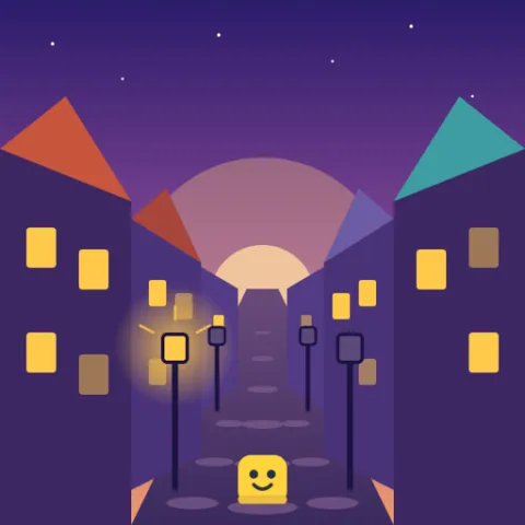 Lantern Lane postcard